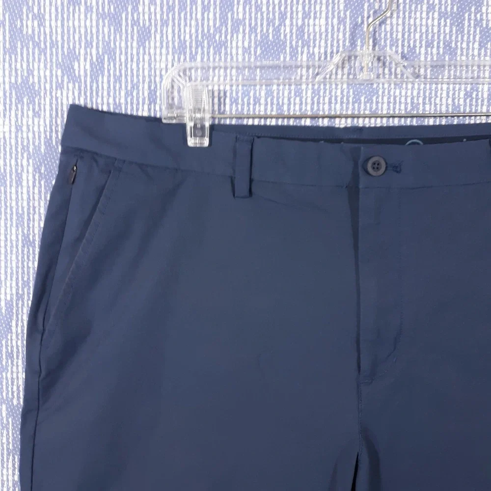 Vineyard Vines On The Go Shorts‎ Mens Size 38 x 9 Performance Chino Blue